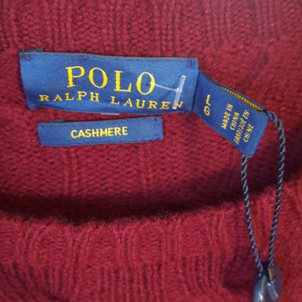 Ralph Lauren Polo Italian cashmere sweater - Picture 3 of 9